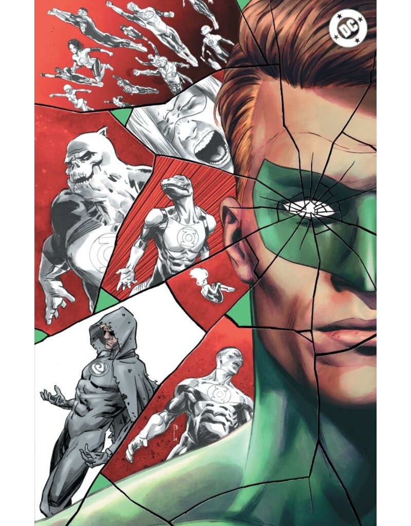 DC COMICS Green Lantern: Fractured Spectrum #1 Cover C Fernando Blanco Foil Card Stock Virgin Variant