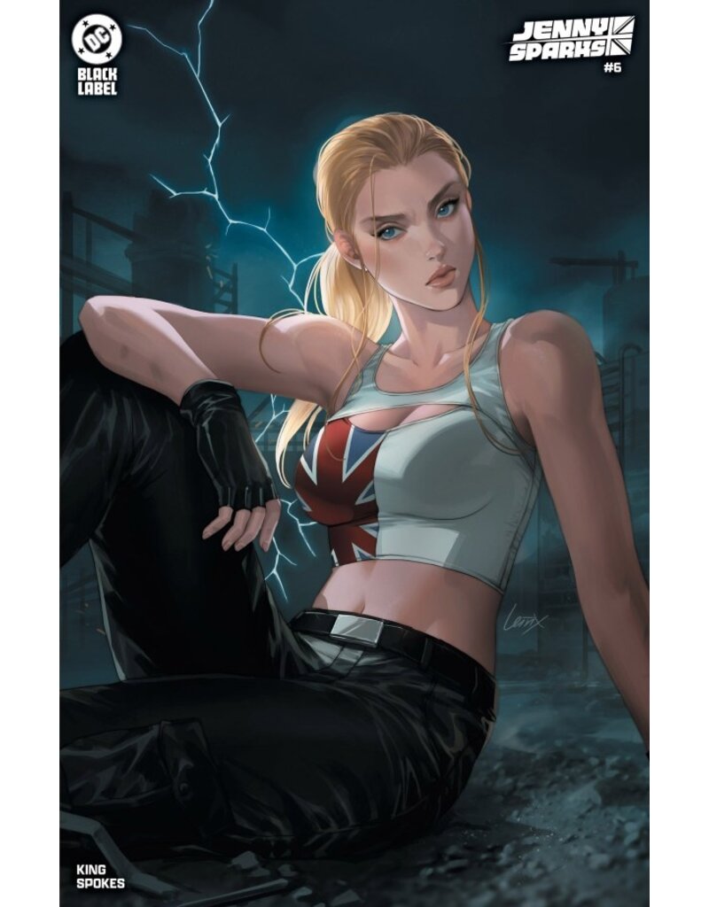 DC COMICS Jenny Sparks #6 Cover B Lesley 'Leirix' Li Card Stock Variant