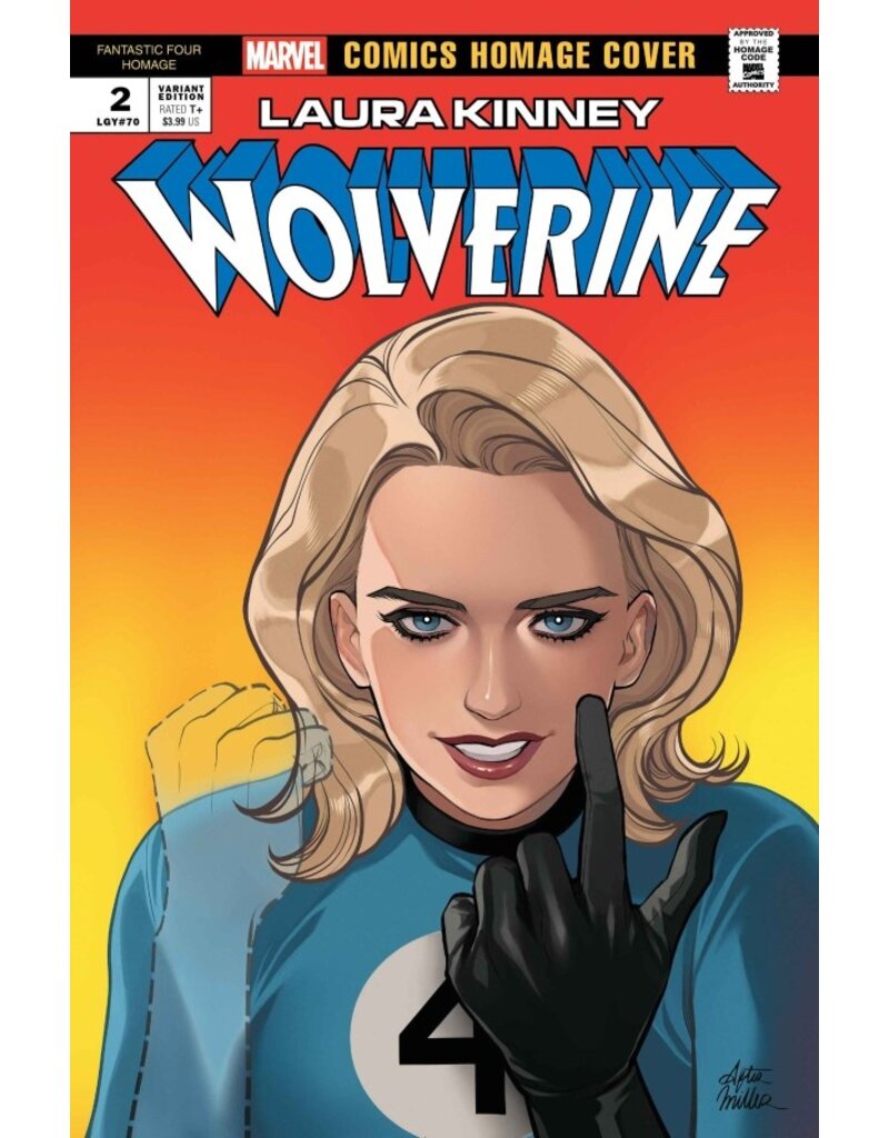 Marvel Comics Laura Kinney: Wolverine #2 Romy Jones Fantastic Four Homage Variant