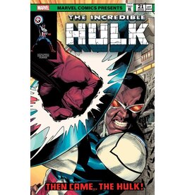Marvel Comics The Incredible Hulk #21 Geoff Shaw Captain America Sam Wilson Homage Variant
