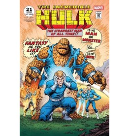 Marvel Comics The Incredible Hulk #21 Todd Nauck Fantastic Four Homage Variant