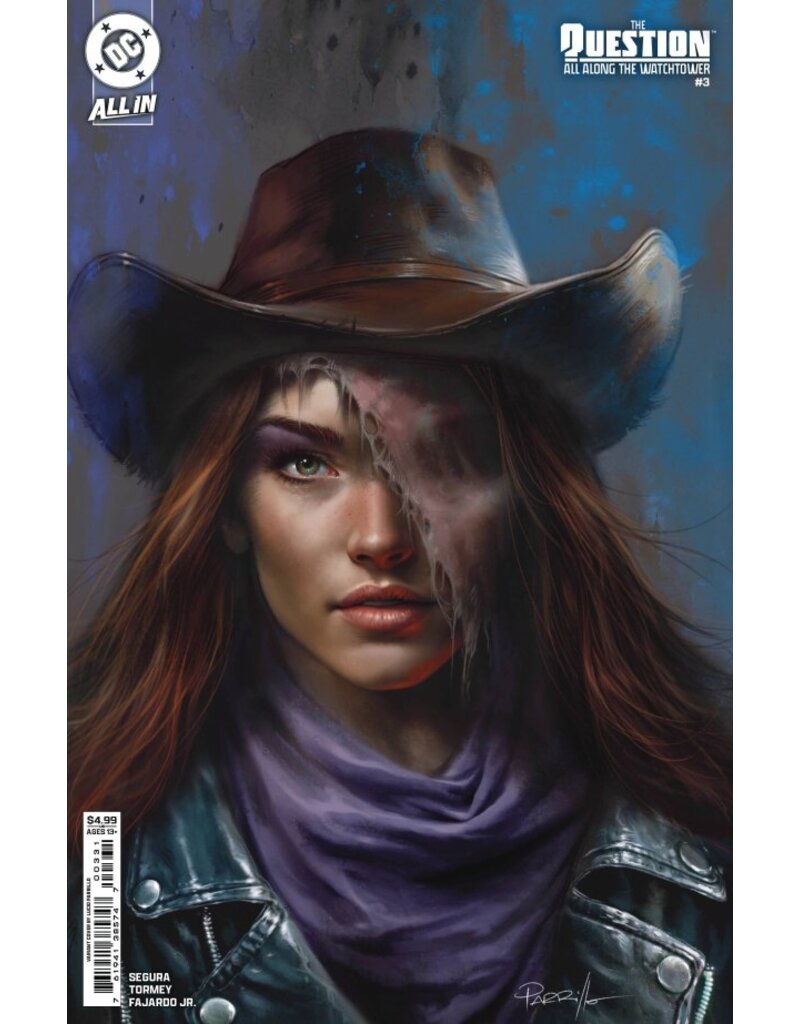 DC COMICS The Question: All Along the Watchtower #3 Cover C Lucio Parrillo Card Stock Variant