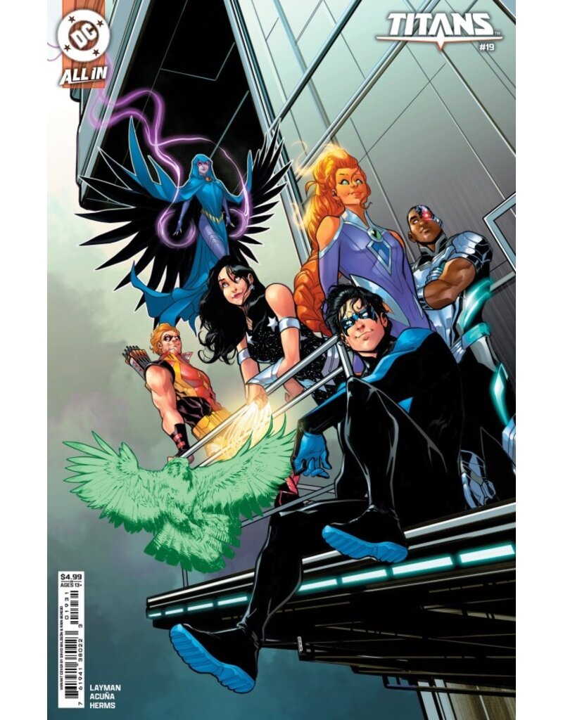 DC COMICS Titans #19 Cover C David Baldeón Card Stock Variant