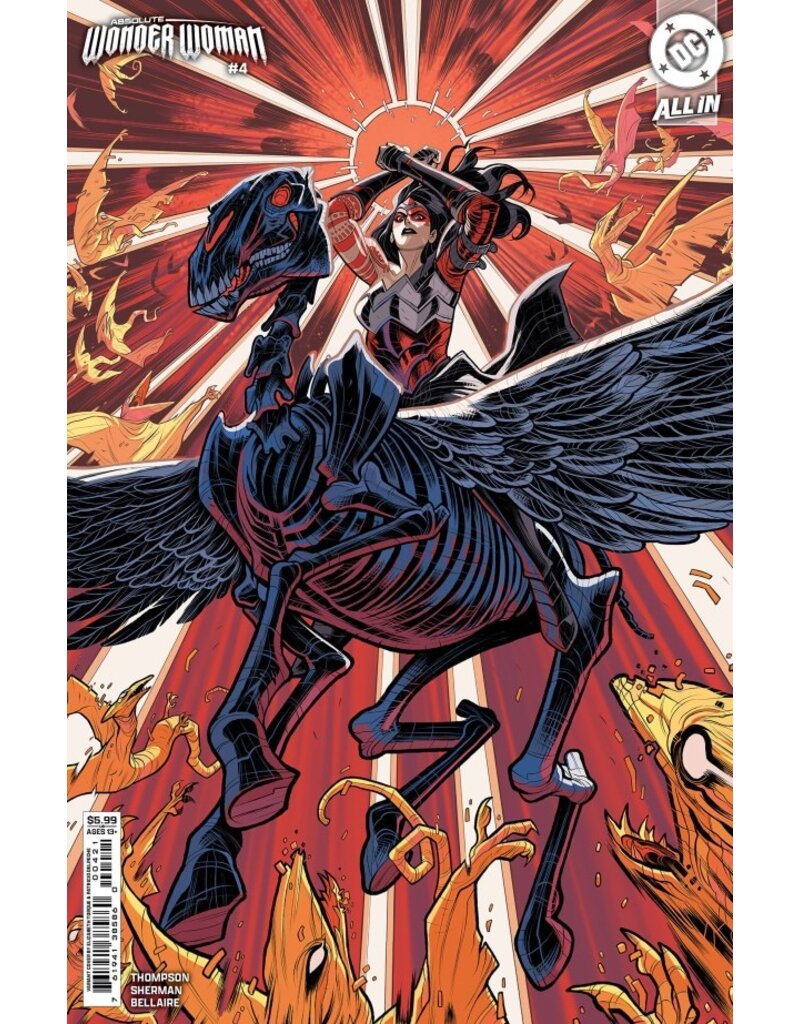 DC COMICS Absolute Wonder Woman #4 Cover B Elizabeth Torque Card Stock Variant