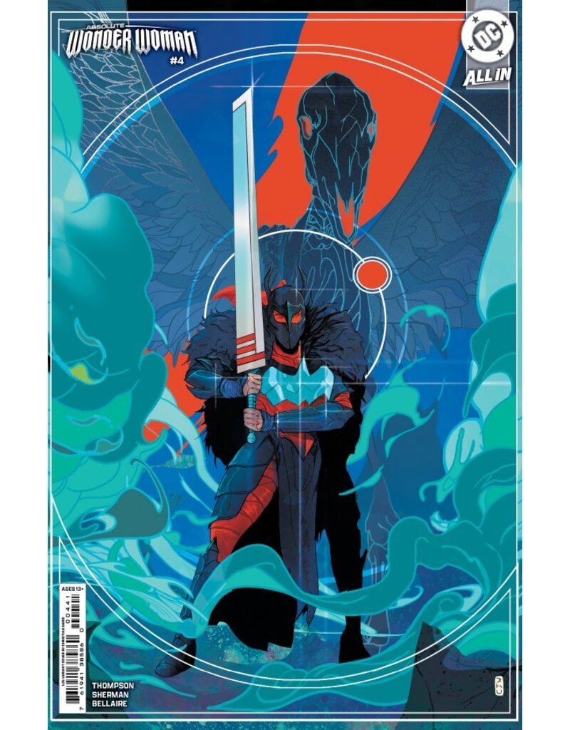 DC COMICS Absolute Wonder Woman #4 Cover D 1:25 Christian Ward Card Stock Variant