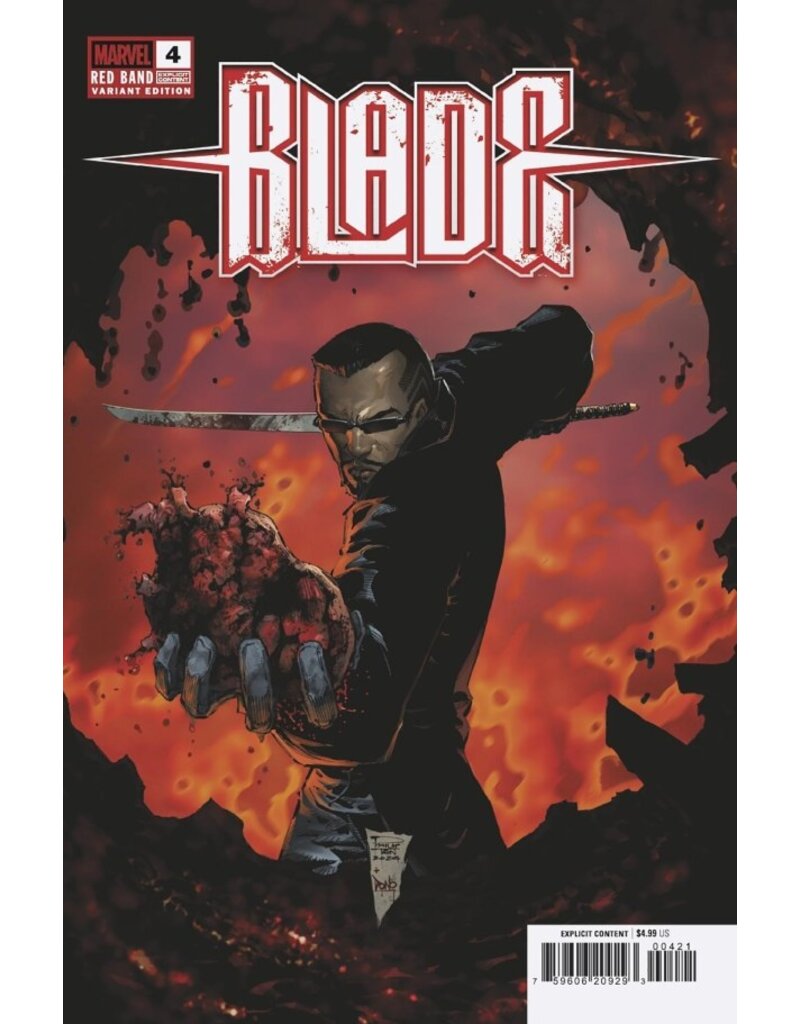 Marvel Comics Blade: Red Band #4 Philip Tan Variant