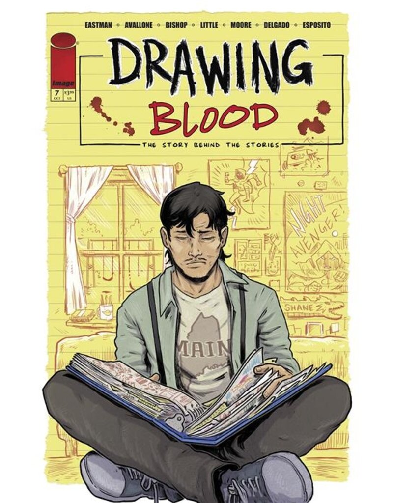 IMAGE COMICS Drawing Blood #7 Cover B Ben Bishop Variant