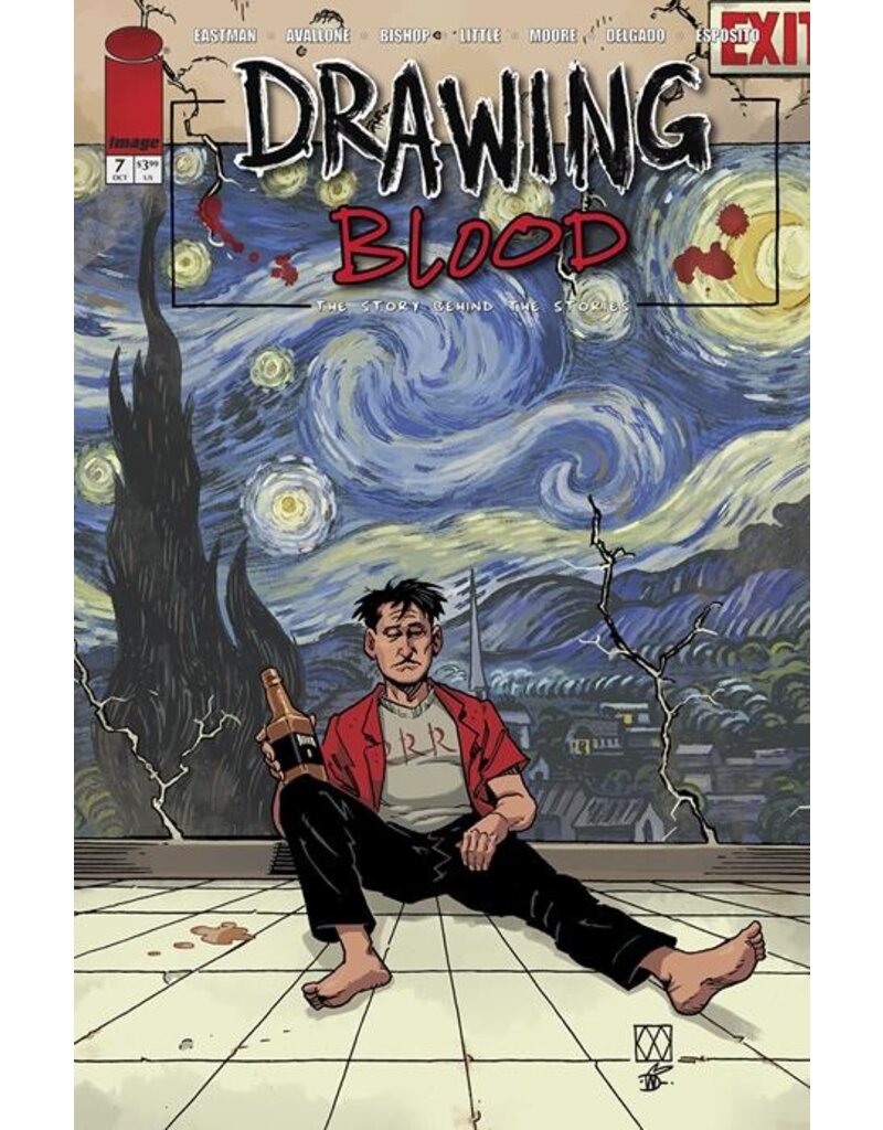 IMAGE COMICS Drawing Blood #7 Cover C Matt Wagner Variant