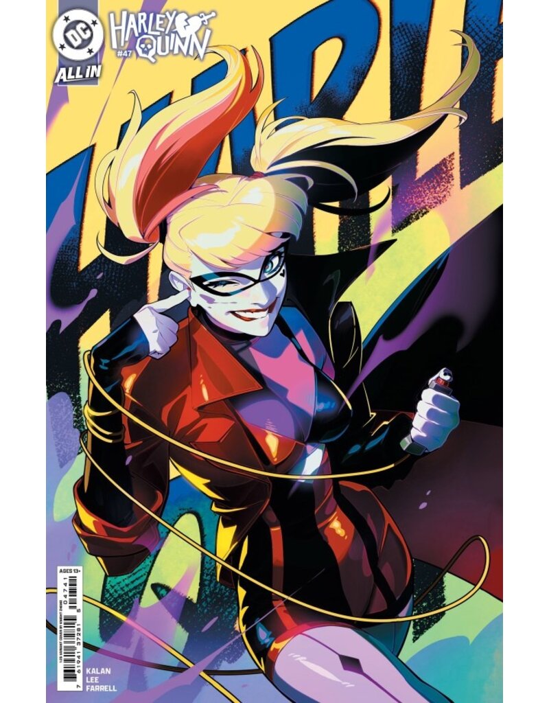 DC COMICS Harley Quinn #47 Cover E 1:25 Knight Zhang Card Stock Variant