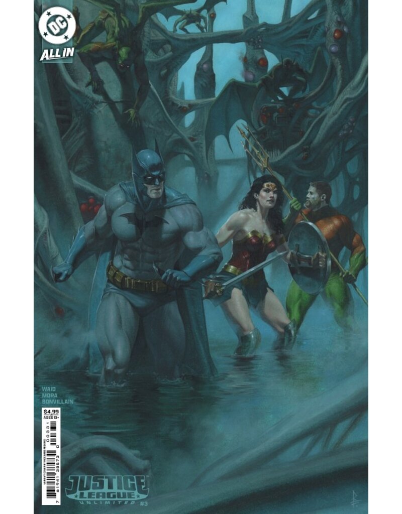 DC COMICS Justice League Unlimited #3 Cover D Riccardo Federici Card Stock Variant