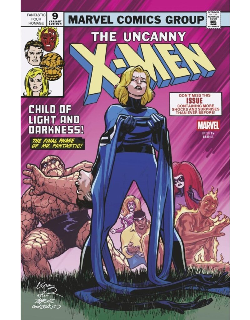 Marvel Comics Uncanny X-Men #9 David López Fantastic Four Homage Variant