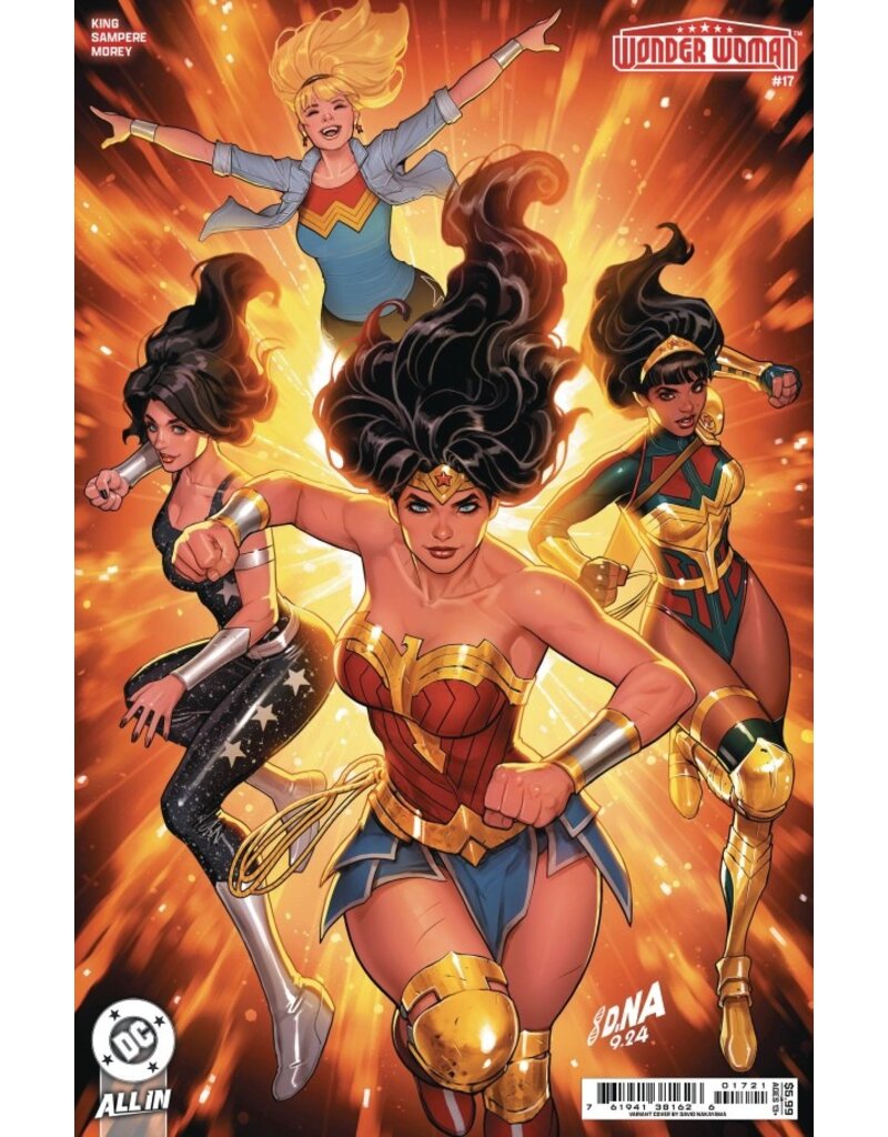 DC COMICS Wonder Woman #17 Cover B David Nakayama Card Stock Variant