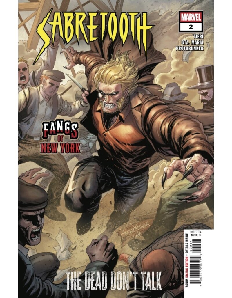 Marvel Comics Sabretooth: The Dead Don't Talk #2