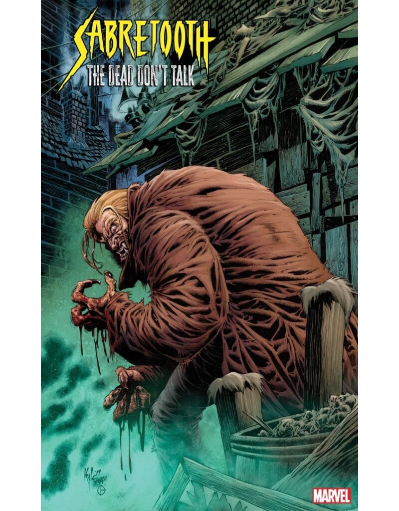 Marvel Comics Sabretooth: The Dead Don't Talk #2 1:25 Kyle Hotz Variant