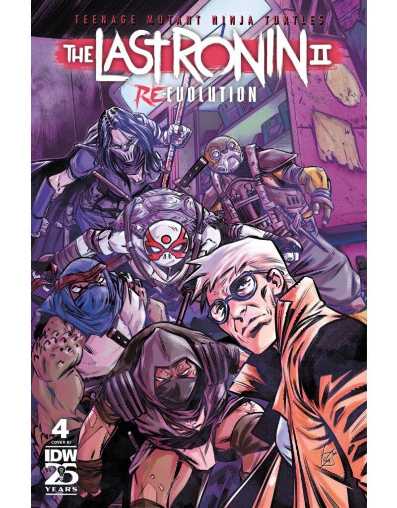 IDW Publishing Teenage Mutant Ninja Turtles: The Last Ronin II – Re-Evolution #4 1:50 Vincenzo Federici Variant