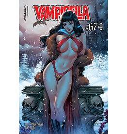 Vampirella #674 Cover B Elias Chatzoudis Variant