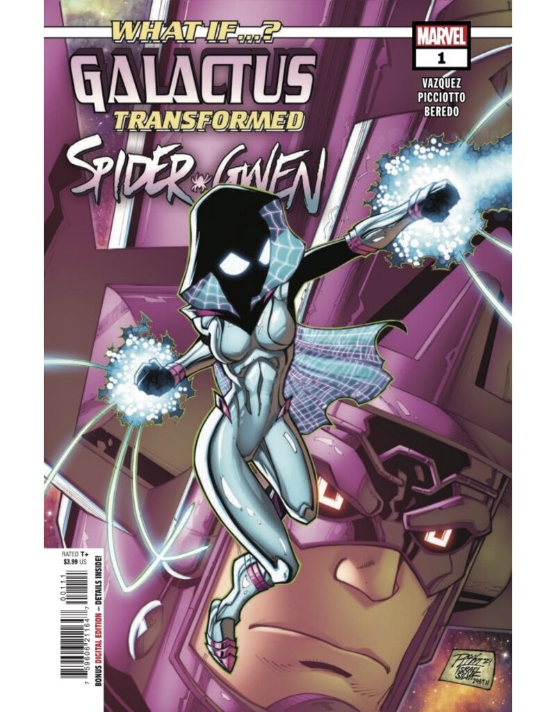 Marvel Comics What If...? Galactus Transformed Spider-Gwen? #1
