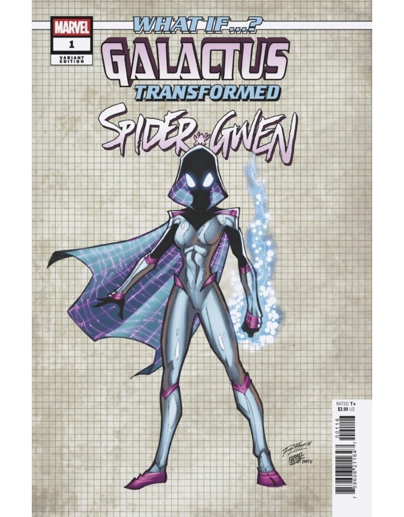 Marvel Comics What If...? Galactus Transformed Spider-Gwen? #1 1:10 Ron Lim Design Variant (COVER PACK)