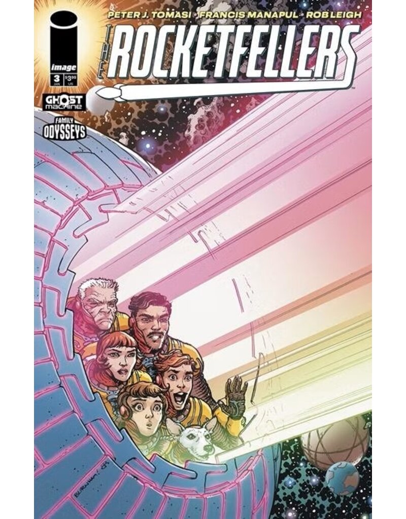 IMAGE COMICS The Rocketfellers #3 Cover C Chris Burnham Variant