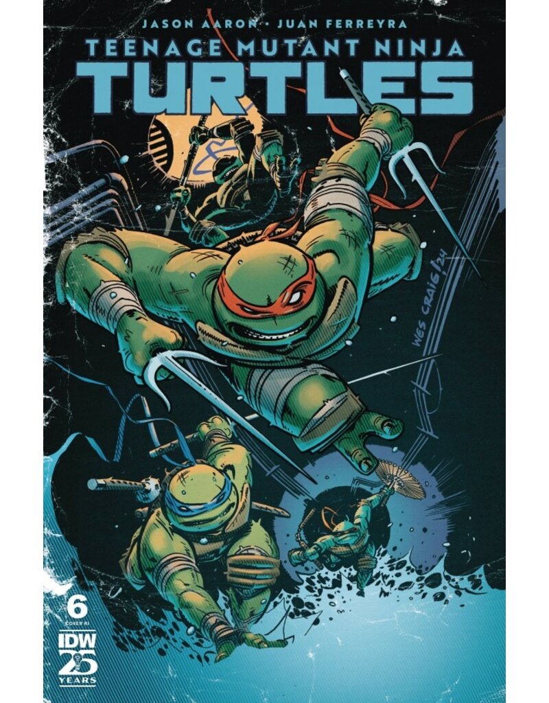 IDW Publishing Teenage Mutant Ninja Turtles #6 1:50 Wes Craig Variant