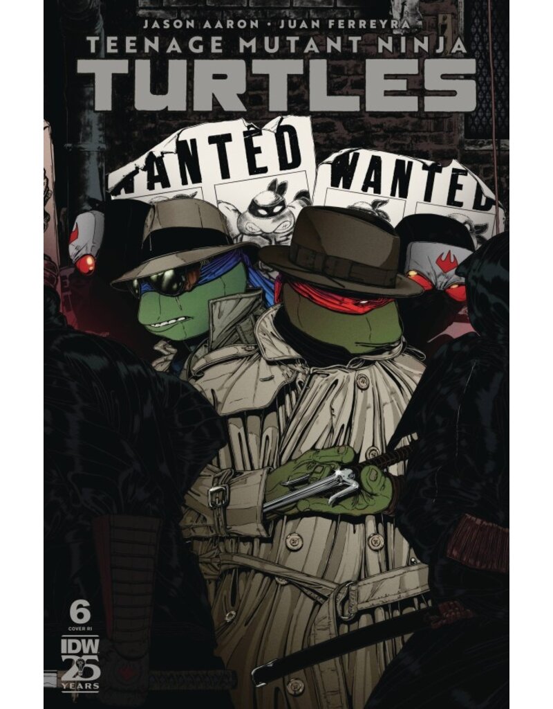 IDW Publishing Teenage Mutant Ninja Turtles #6 1:25 Boneface Variant