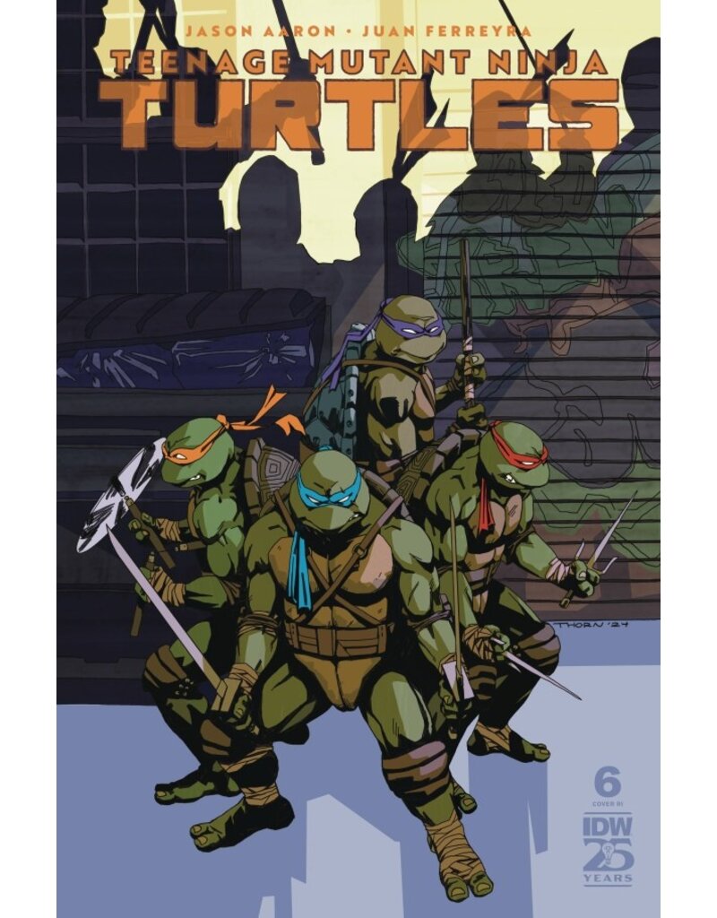IDW Publishing Teenage Mutant Ninja Turtles #6 1:10 Carson Thorn Variant