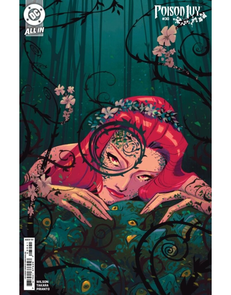 DC COMICS Poison Ivy #30 Cover F 1:25 Sarah Baslaim Card Stock Variant