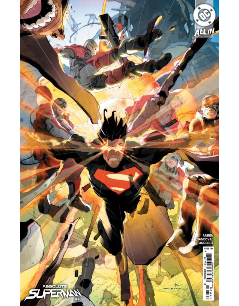 DC COMICS Absolute Superman #4 Cover D 1:25 Keron Grant Card Stock Variant