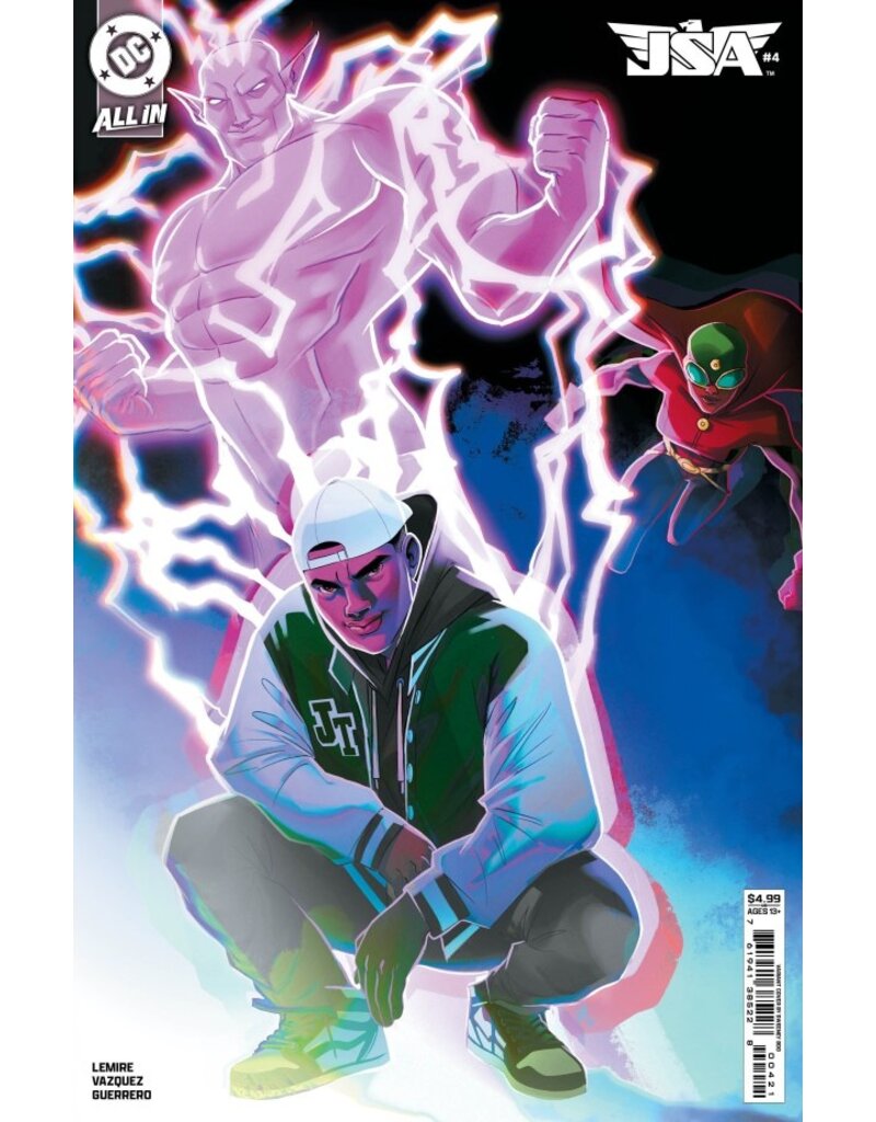 DC COMICS JSA #4 Cover B Sweeney Boo Card Stock Variant