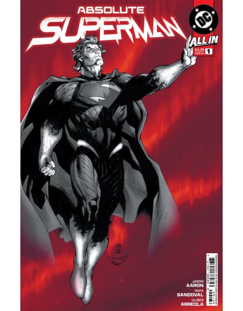 DC COMICS Absolute Superman #1 3rd Printing Jim Lee