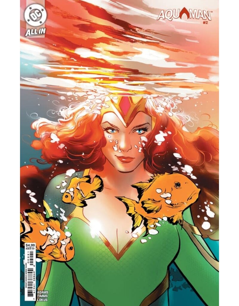 DC COMICS Aquaman #2 Cover B Marcio Takara Card Stock Variant
