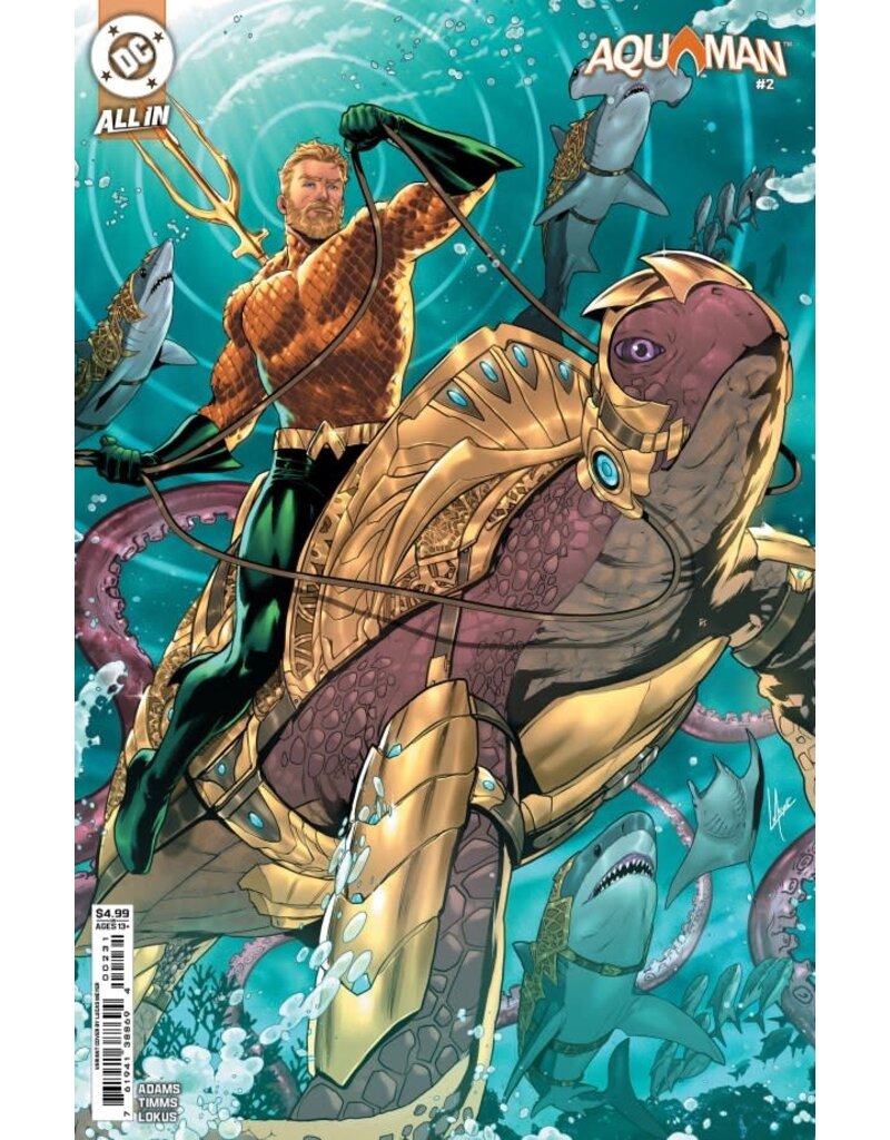 DC COMICS Aquaman #2 Cover C Lucas Meyer Card Stock Variant