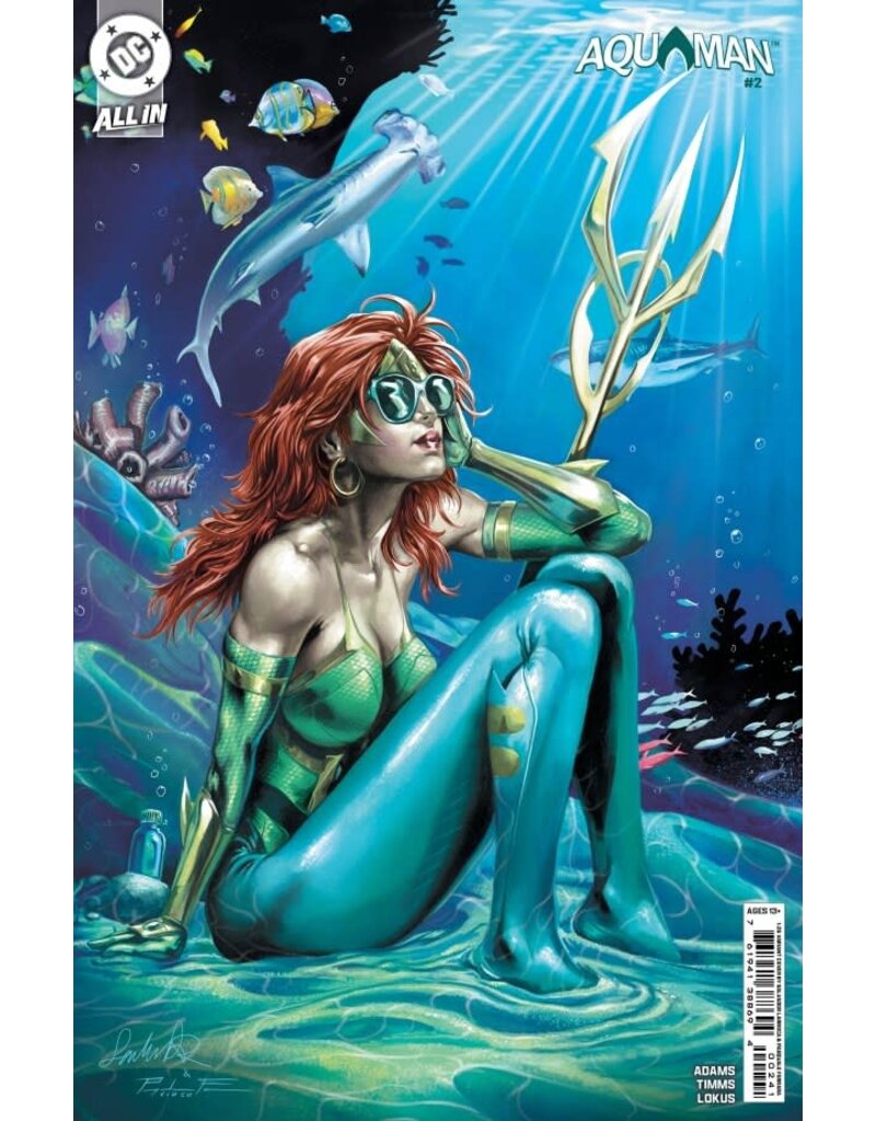 DC COMICS Aquaman #2 Cover E 1:25 Salvador Larroca Card Stock Variant