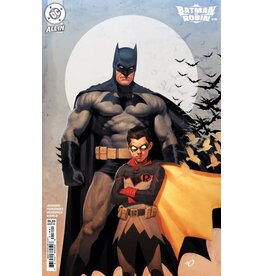 DC COMICS Batman and Robin #18 Cover B Ariel Olivetti Card Stock Variant