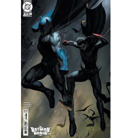 DC COMICS Batman and Robin #18 Cover C Aaron Bartling Card Stock Variant
