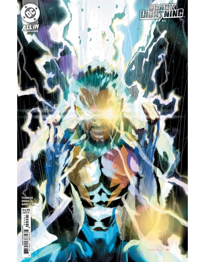 DC COMICS Black Lightning #4 Cover B Keron Grant Card Stock Variant