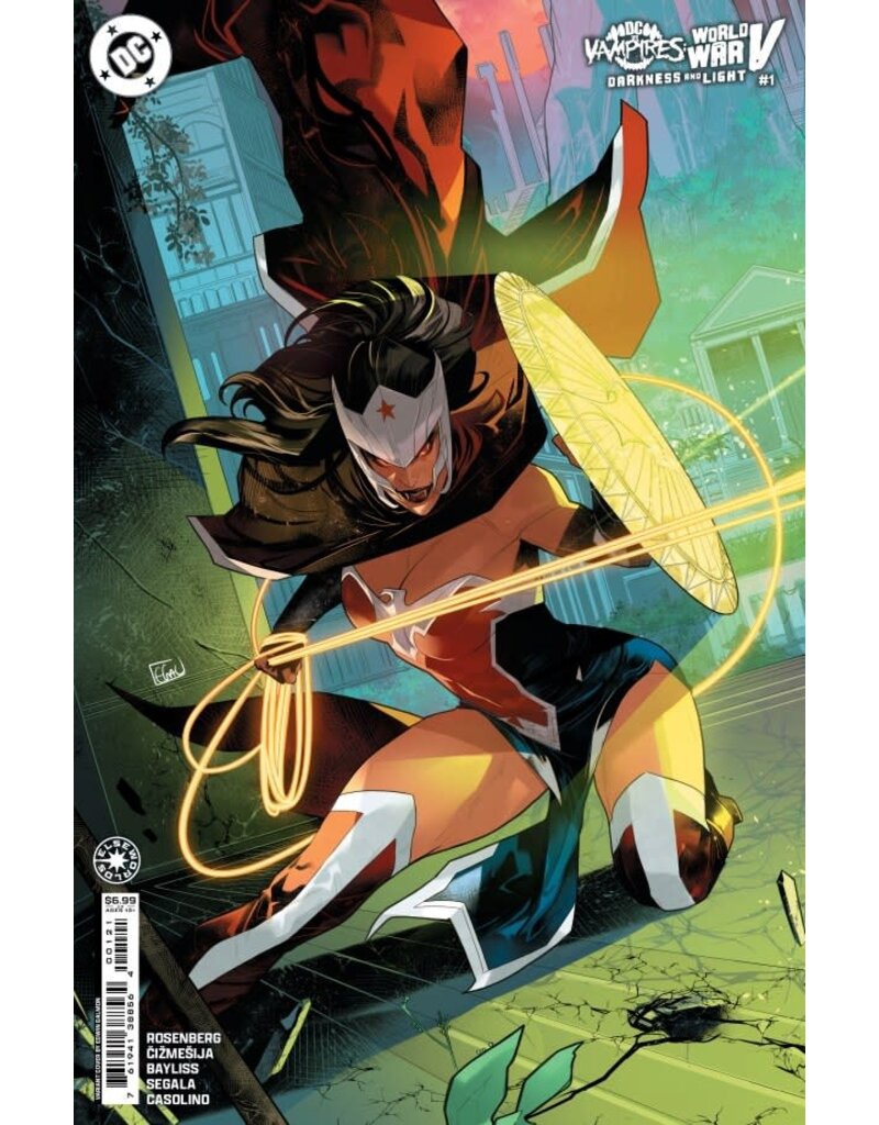 DC COMICS DC vs. Vampires: World War V – Darkness and Light #1 Cover B Edwin Galmon Connecting Card Stock Variant