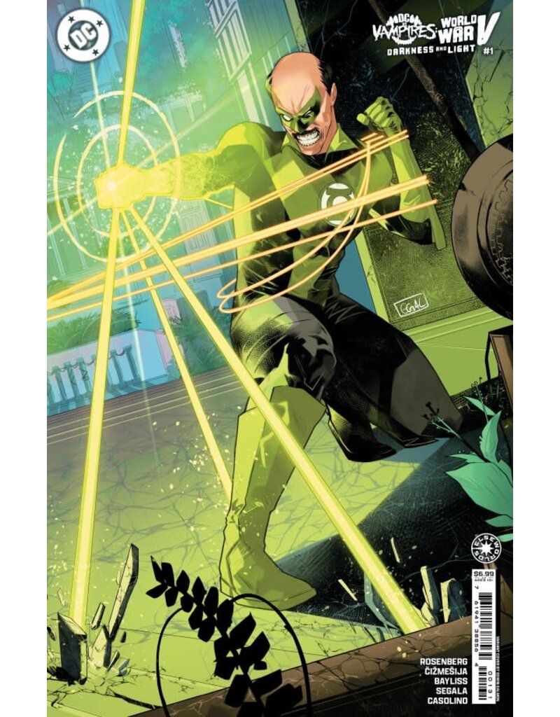 DC COMICS DC vs. Vampires: World War V – Darkness and Light #1 Cover C Edwin Galmon Connecting Card Stock Variant
