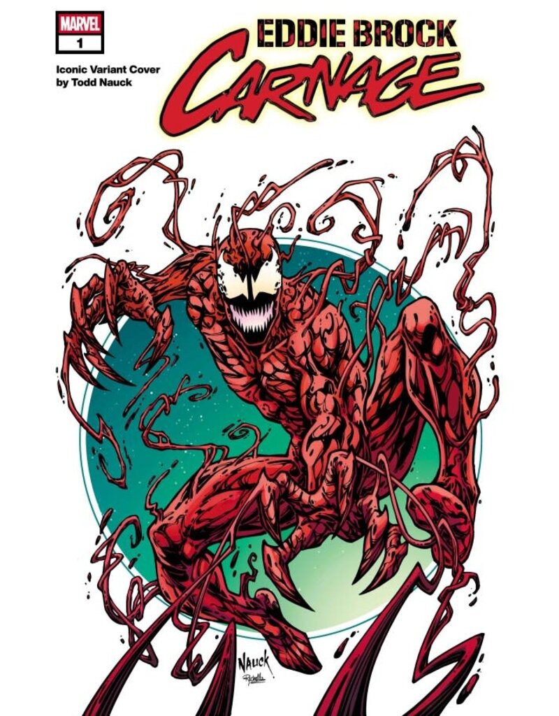 Marvel Comics Eddie Brock: Carnage #1 Todd Nauck Iconic Variant
