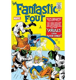 Marvel Comics Fantastic Four #2 Facsimile Edition 2025 Foil Card Stock Variant