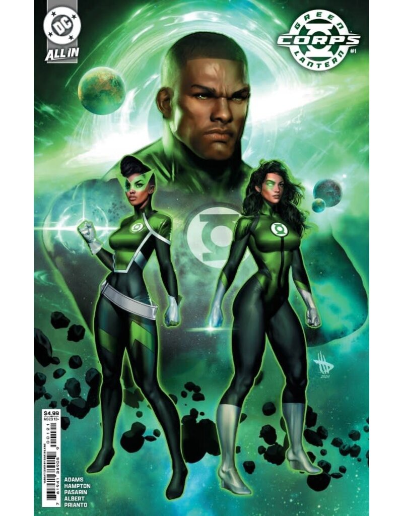 DC COMICS Green Lantern Corps #1 Cover B Dave Wilkins Card Stock Variant