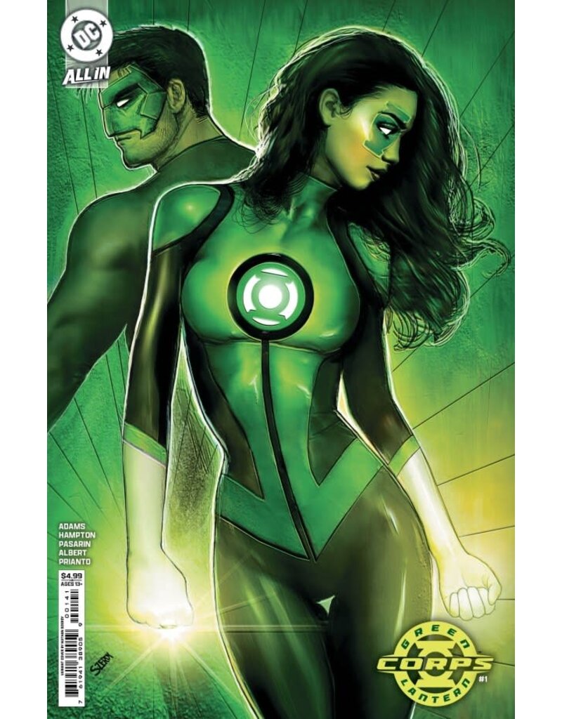 DC COMICS Green Lantern Corps #1 Cover D Nathan Szerdy Card Stock Variant