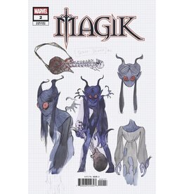Marvel Comics Magik #2 1:10 Peach Momoko Design Variant