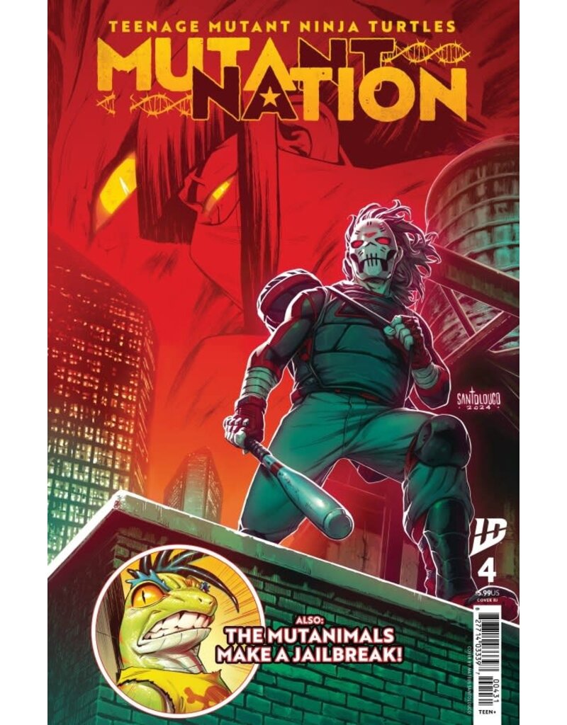 IDW Publishing Teenage Mutant Ninja Turtles: Mutant Nation #4 1:10 Mateus Santolouco Variant