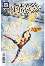 Marvel Comics The Amazing Spider-Man #67 Rogê Antônio Torch! Variant