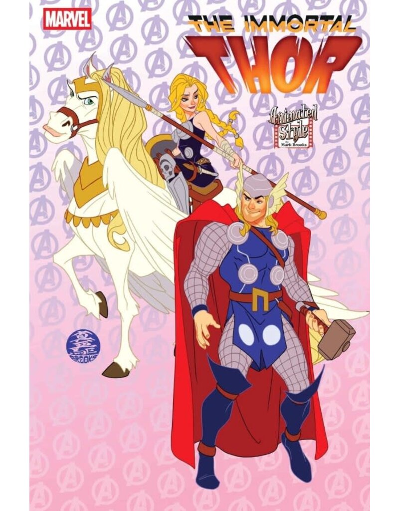 Marvel Comics The Immortal Thor #20 Mark Brooks Animated-Style Variant