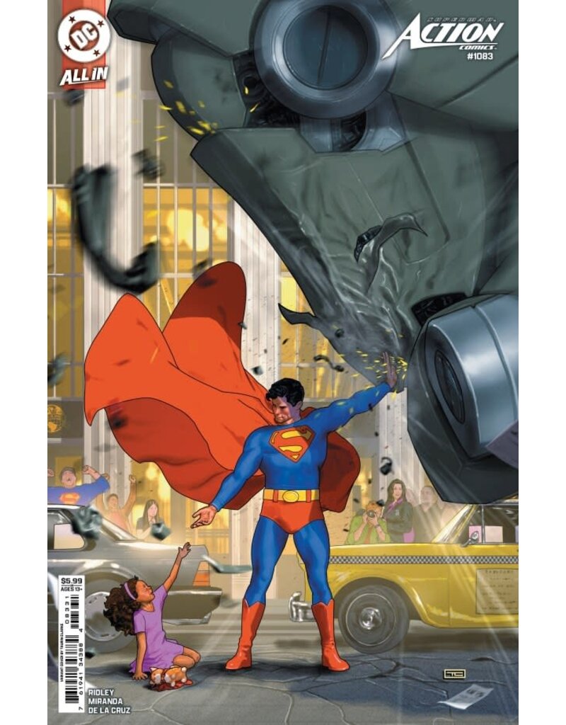 DC COMICS Action Comics #1083 Cover C Taurin Clarke Card Stock Variant