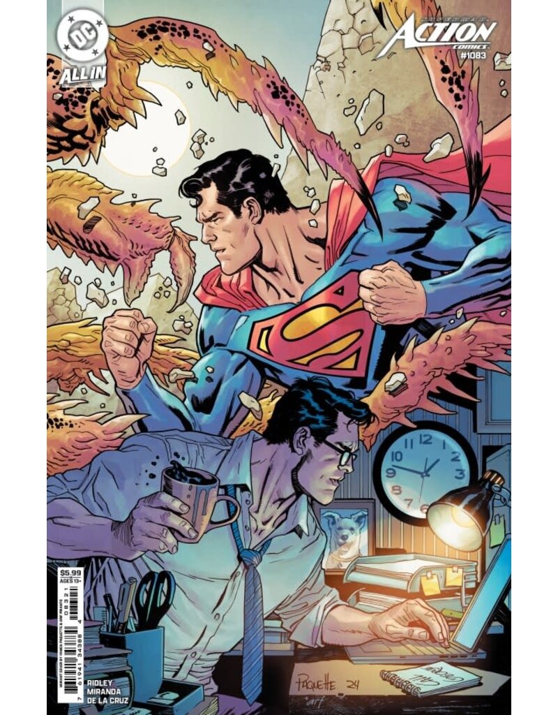 DC COMICS Action Comics #1083 Cover B Yanick Paquette Card Stock Variant
