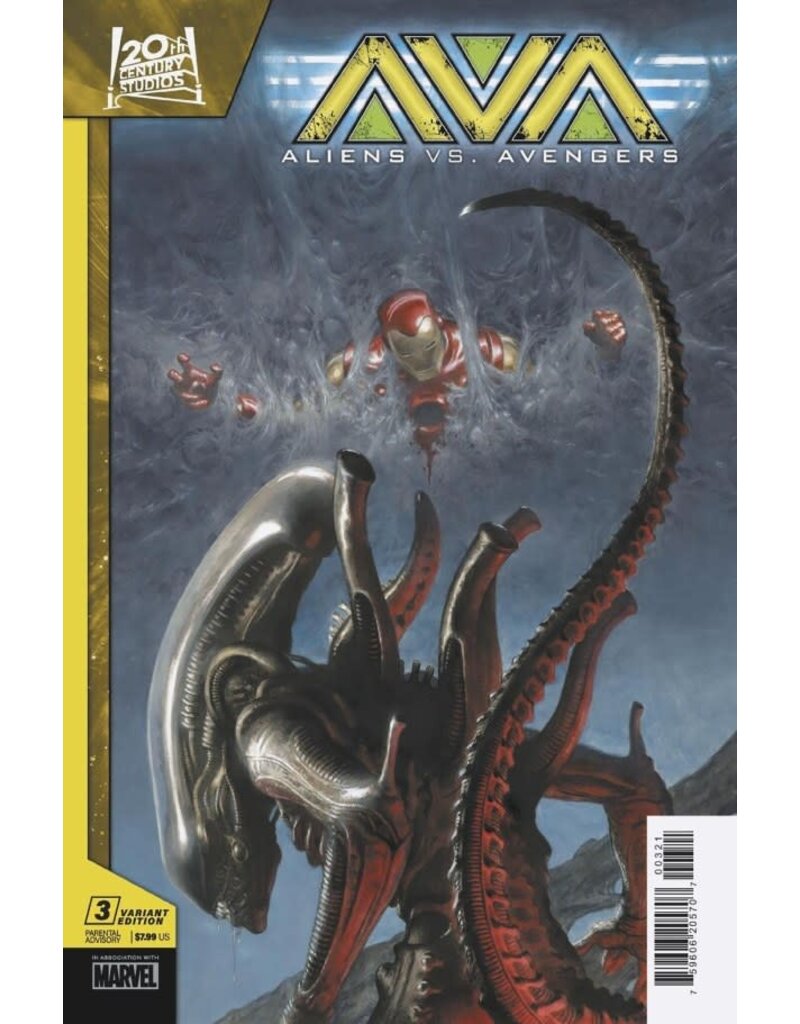 Marvel Comics Aliens vs. Avengers #3 Paolo Rivera Variant