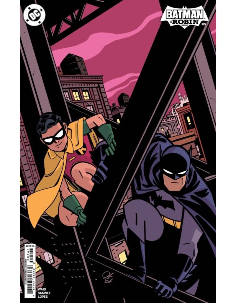 DC COMICS Batman and Robin: Year One #5 Cover D 1:25 Jacob Edgar Variant